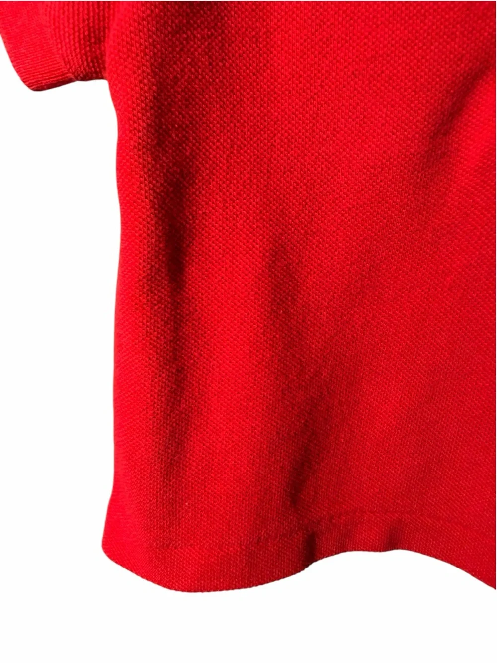 Vintage Ralph Lauren Boys Red Polo with Big Pony Embroidery